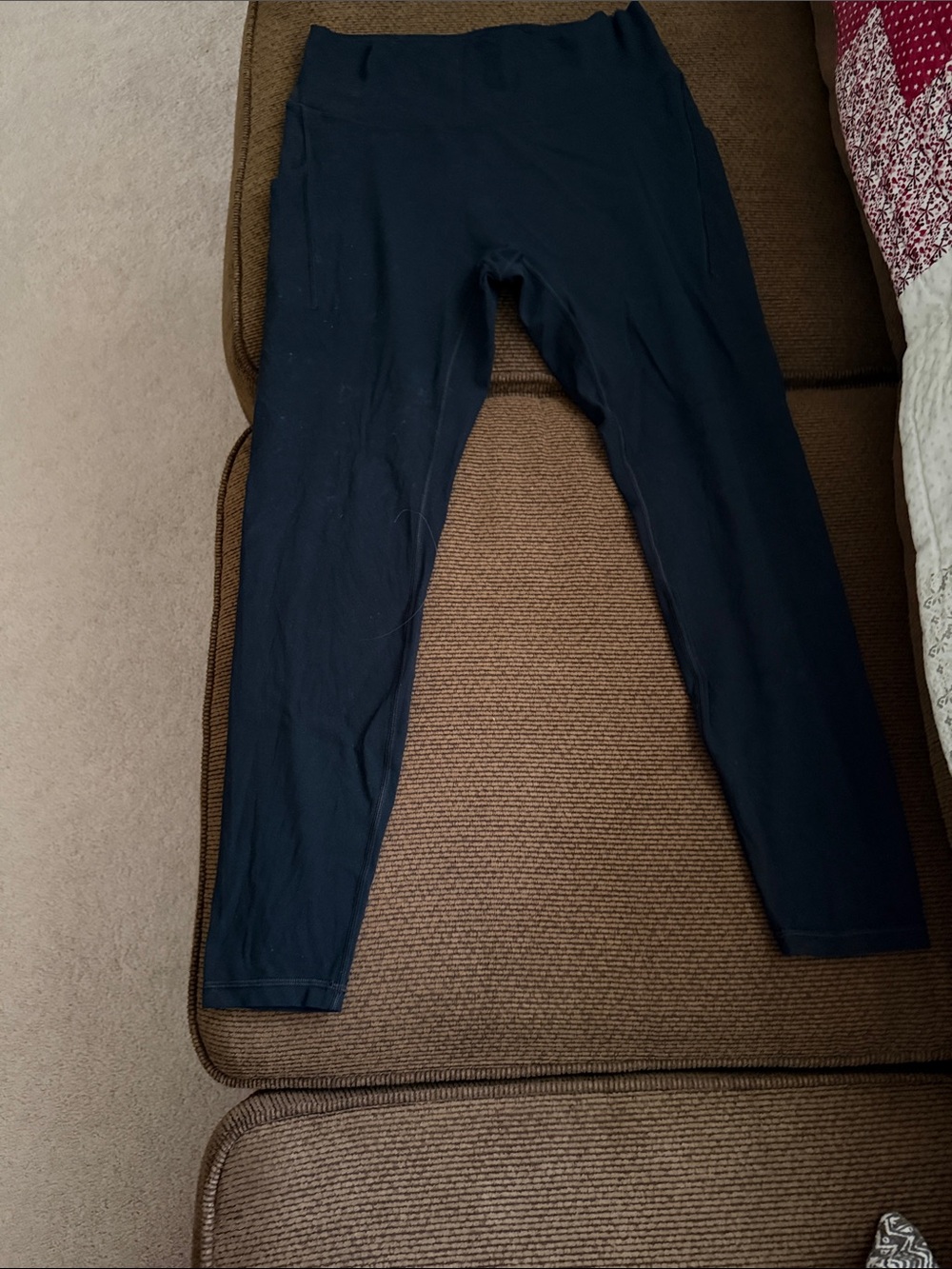 High-Rise Black Leggings for Women washed never worn 2xl 2 pair for 1